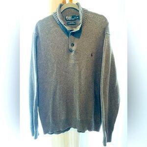 Vintage 80’s Men’s Polo By Ralph Lauren Sweater XXL